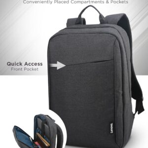 Black Laptop Backpack - Image 2
