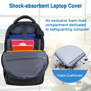 Black Laptop Backpack - Image 3