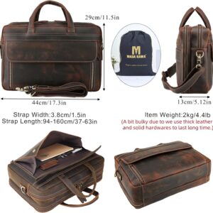 Men's Leather Briefcase - Image 5