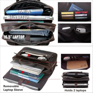 Men's Leather Briefcase - Image 6