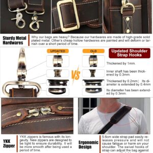 Men's Leather Briefcase - Image 7