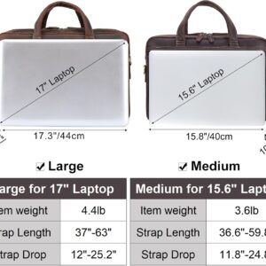 Men's Leather Briefcase - Image 8