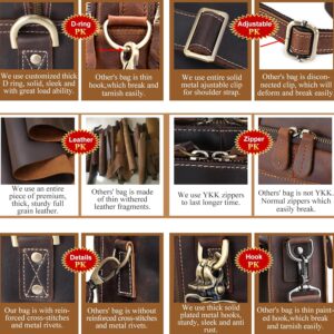 Men's Leather Briefcase - Image 9