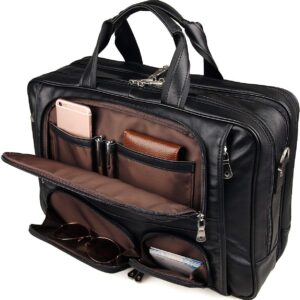 Men's Leather Duffel Bag - Image 2
