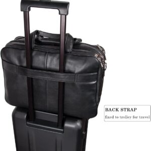 Men's Leather Duffel Bag - Image 3