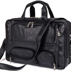 Men's Leather Duffel Bag