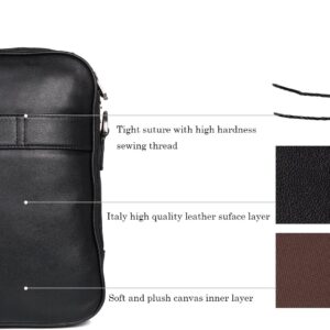 Men's Leather Duffel Bag - Image 6