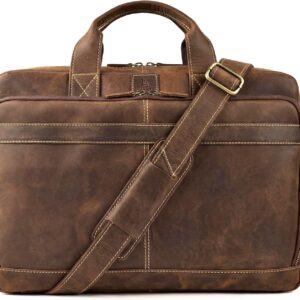 Men's Leather Messenger Bag